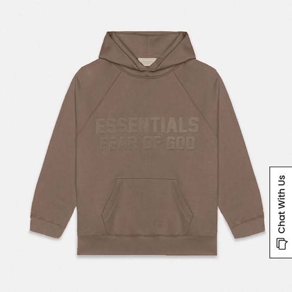 Essentials Tops - Essential Hoodie Fear Of God NEW